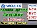 Wazirx Account opening | How to Create Wazirx Account Telugu | Wazirx Account KYC Verification 2023