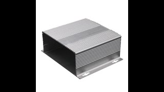 custom Split extruded aluminium electronic enclosure