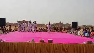 Taekwondo Demo in Ratangarh at Nahru Stadium