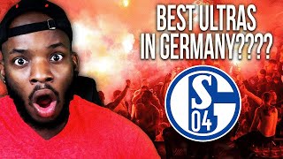 AMERICAN REACTS TO SCHALKE 04 ULTRAS | GERMANY | BEST MOMENTS
