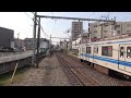 西武6000系 6057f 準急 池袋行き 東久留米到着