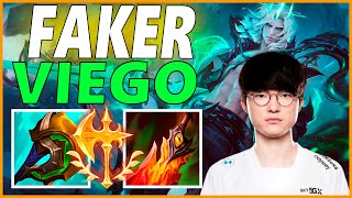 ⚡FAKER VIEGO JUNGLE GAMEPLAY⚡SEASON 12 LEAGUE OF LEGENDS