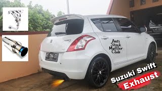 HKS MUFFLER EXHAUST SOUND | Suzuki Swift | ganti knalpot suara racing