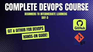 Day-5 | Git & GitHub for DevOps – Hands-On Guide | Complete DevOps Course (60 Days) | English