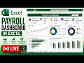 Payroll Dashboard in Excel (LIVE) | Build a Professional Dashboard Step-by-Step