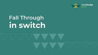 Fall Through in switch | ICSE Computer Applications | Java & BlueJ