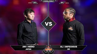 【日本語実況解説】RedBullKUMITE2017 LosersFinal ネモ vs Infexious