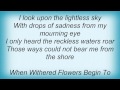 Ashes You Leave - When Withered Flowers Begin To Bloom Lyrics_1