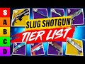 I Ranked Every Slug Shotgun in a Tier List (Destiny 2)