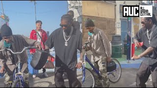 Offset Has A Heartfelt Moment Dancing With Homeless Man In LA