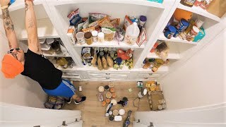 reorganizing my entire pantry
