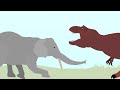 t-rex vs elephant