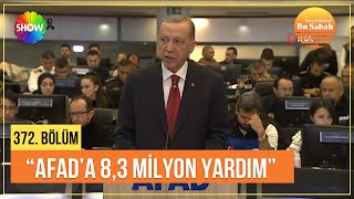 Cumhurbaşkanı Erdoğan: Uluslararası yardım çağrısına 100 ülke döndü