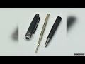 wholesale aaa quality matte black 163 roller ball pen ballpoint pen review