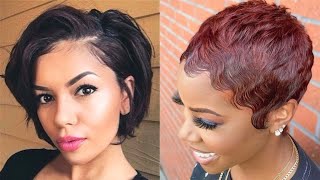 Flawless Pixie, Bob Haircuts \u0026 Short Hair Ideas for Black Women