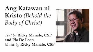 Ang Katawan Ni Kristo - Ricky Manalo, CSP played on GrandOrgue Friesach