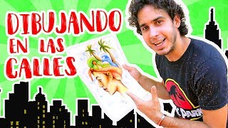 ENAMORANDO LA COCINERA | DIBUJANDO EN LAS CALLES DE PUNTA CANA | HaroldArtist