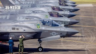 Russia Shocked: NATO Flexes Its Muscles, Dozens Of US F-35 Fighter Jets Join 14 Air Forces, Ukraine