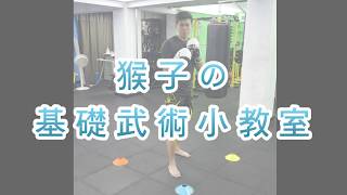 猴子的基礎武術小教室 - 十字移動 (cross step footwork)