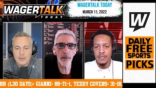 Free Sports Picks | WagerTalk Today | March Madness Predictions | NBA Picks | March 11