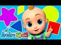 Shapes Song - 15 Minutes | Learn Shapes with LooLoo Kids | Kids Songs and Nursery Rhymes