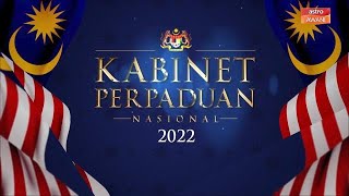 [INFOGRAFIK] Barisan Kabinet Perpaduan Nasional 2022