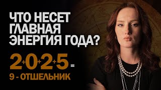 Нумерологический прогноз 2025 год. 9ка отшельник. Закрытие границ? Усталость от новостей.