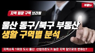 울산 저평가 지역 동구/북구 부동산 분석.