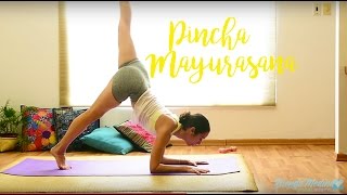 Como aprender a hacer *PINCHA MAYURASANA* fácil | Brenda Yoga