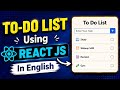 Todolist using react and tailwind | TODO CRUD APP 🔥🔥