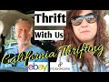 My New Favorite Thrift Store California~ Thrift With Me To Sell On Poshmark ~ Haul To Resell On Ebay