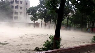 ভয়ঙ্কর ধূলিঝড় | Massive Dust storm- HD