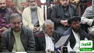 Quetta | Press conference of Abdul Rahim Kakar, President ofanjuman tajran balochistan, and others