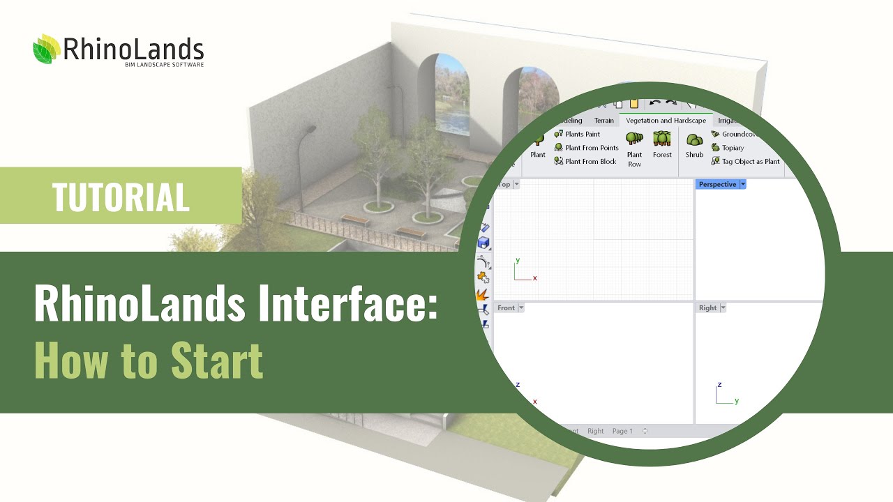 Rhinolands Interface Basics How To Start Youtube