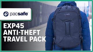 Pacsafe EXP45 Anti-Theft Carry-On Travel Pack Review (1 Month of Use)