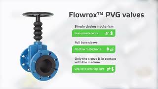 Flowrox general line pinch valves