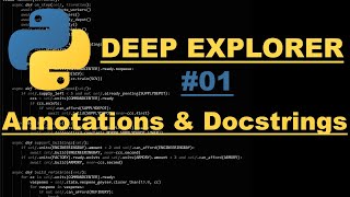 Python3 - Annotations & Docstrings #1