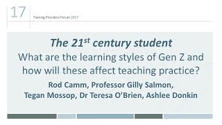 What are the learning styles of Gen Z and how will these affect teaching practice?