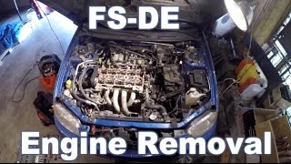 Mazda Protege Engine Removal