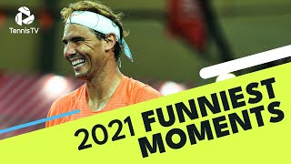 FUNNIEST Moments From The 2021 ATP Tennis Season!
