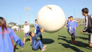 ＣＵＰＳ体育祭　大玉おくり②　ＪＡＰＡＮサッカーカレッジ　ＪＡＰＡＮサッカーカレッジ高等部