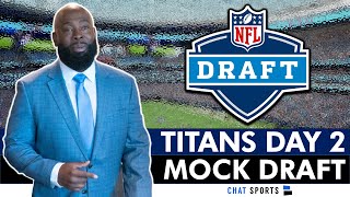 Tennessee Titans Round 2 & 3 NFL Mock Draft + Top Day 2 Titans Draft Targets For NFL Draft