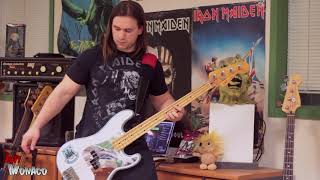 Iron Maiden - When The Wild Wind Blows Bass Cover