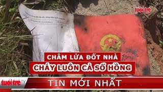 Giận vợ, người chồng châm lửa đốt nhà