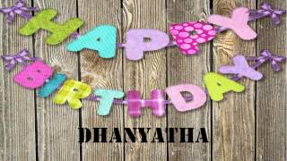 Dhanyatha Birthday    Wishes