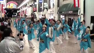 大橋通り踊り子チーム　～2010龍馬生誕祭(帯屋町筋会場)