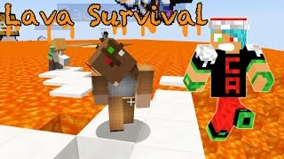 Minecraft Lava Survival Get Out Of My Hidey Hole Radiojh Games - roblox baby pillow fight the new lava survival gamer