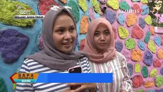 Kampung Warna-Warni di Malang Jadi Favorit Liburan Tahun Baru