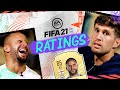 I'M FASTER THAN RAHEEM! | FIFA PLAYER RATINGS | WALKER & STONES