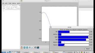 Python plot sin, cos and tan, using pylab and numpy